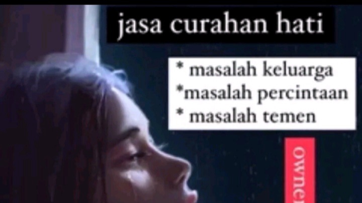 Jasa Konsultan Pengembangan Diri (Konsultasi Self Improvement) - Jasa curhat, konsultasi dan hiburan