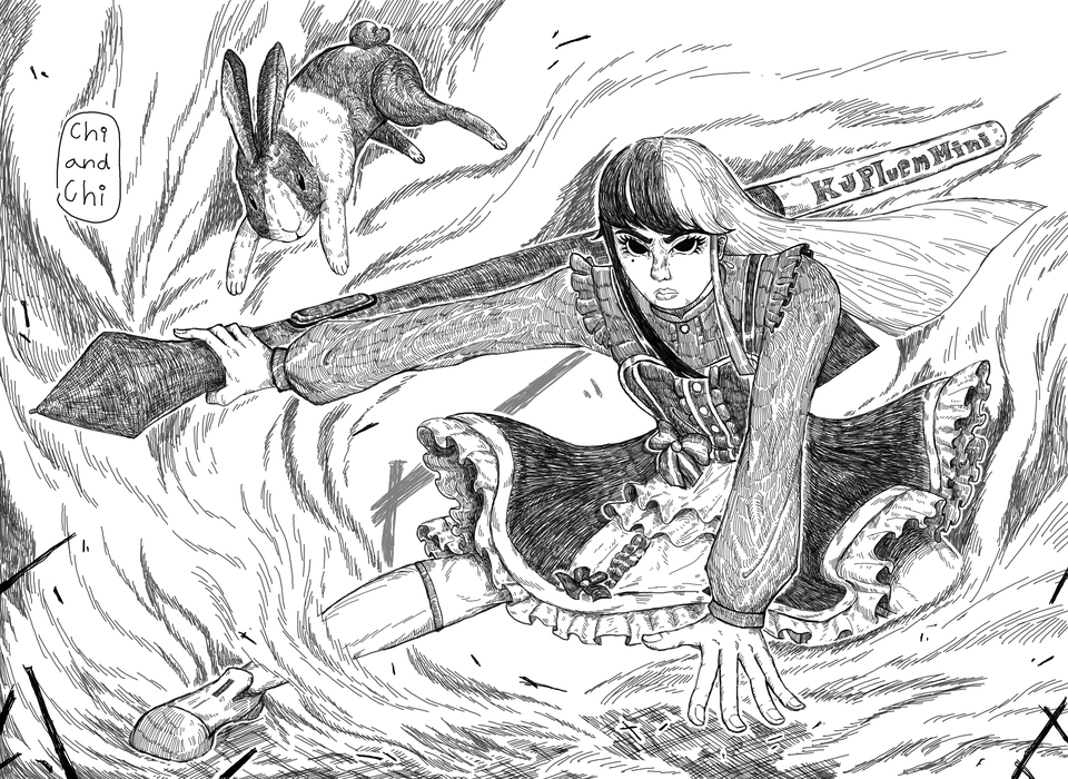 วาดภาพการ์ตูน - รับวาดงานภาพสไตล์มังงะ ลายเส้น เป็นdigital art - 2