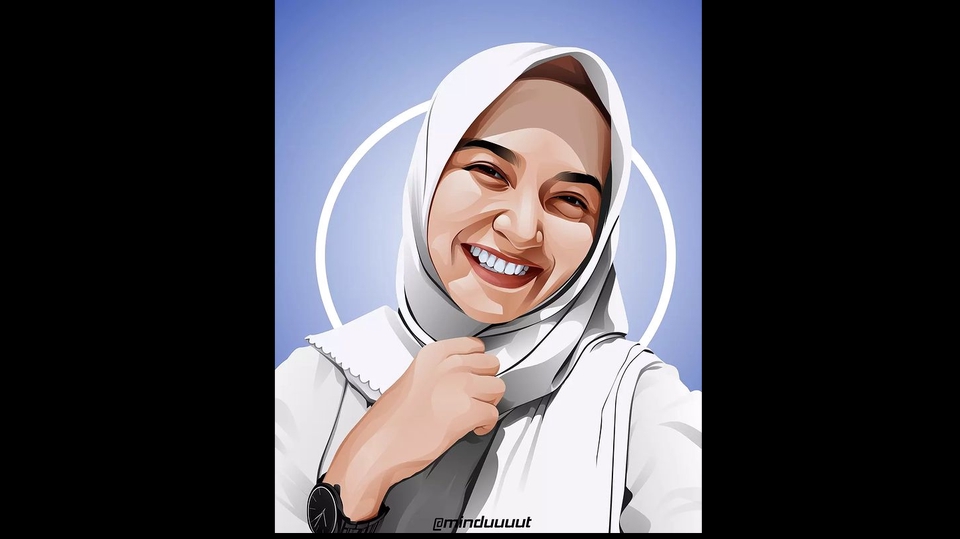 Gambar dan Ilustrasi - VECTOR PORTRAIT SELESAI DALAM 1 HARI - 2