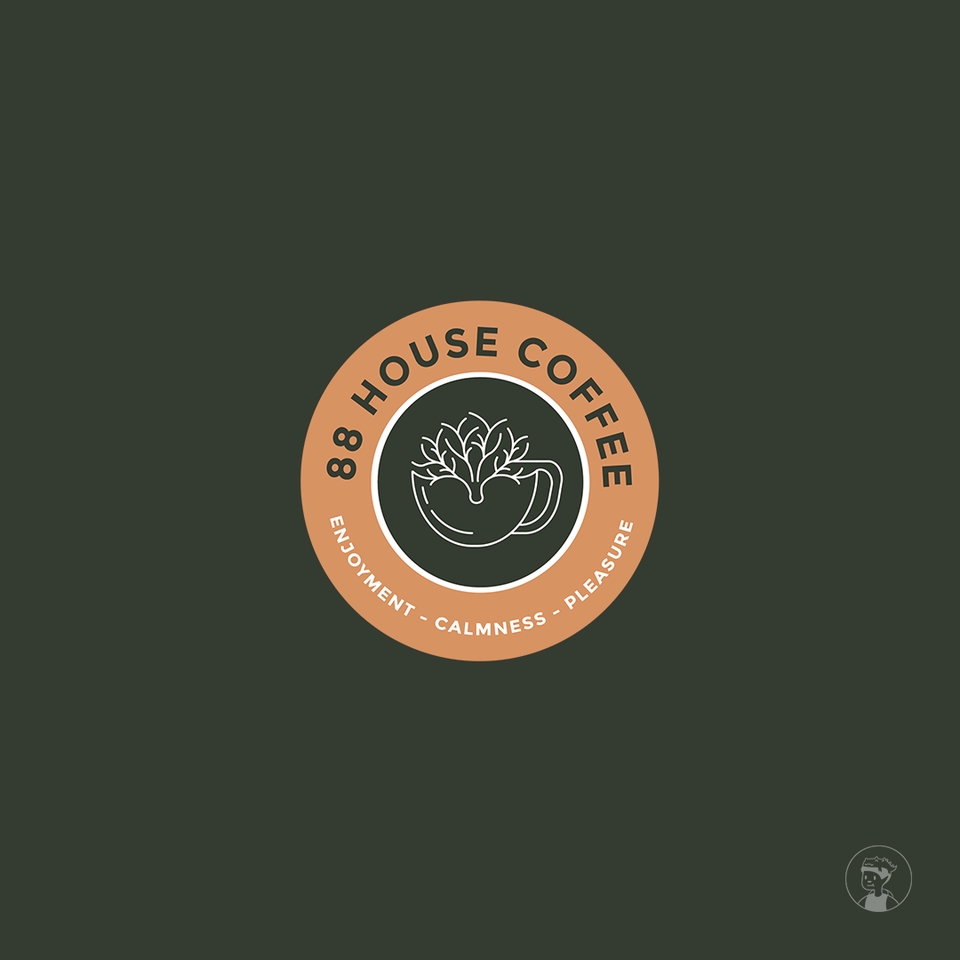 Logo - Desain Logo Coffee Shop Simple Modern - 6