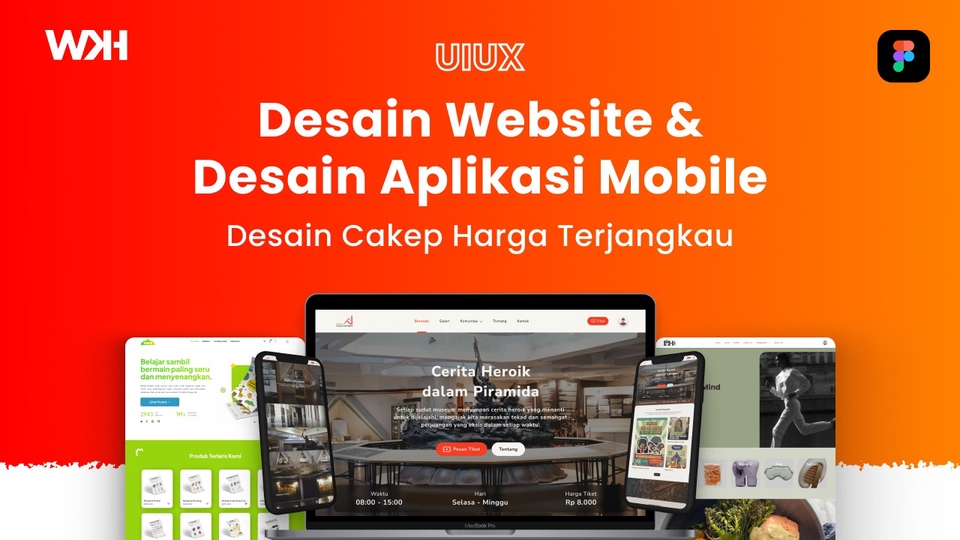 Desain Website dan Aplikasi Mobile | Figma