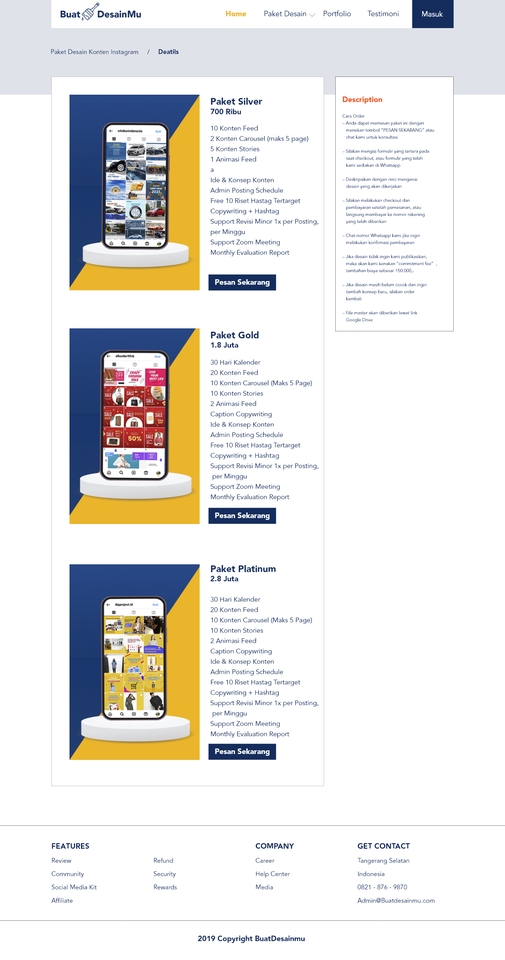 UI & UX Design -  Paket Jasa Desain UI/UX Web % App Mobile - 3