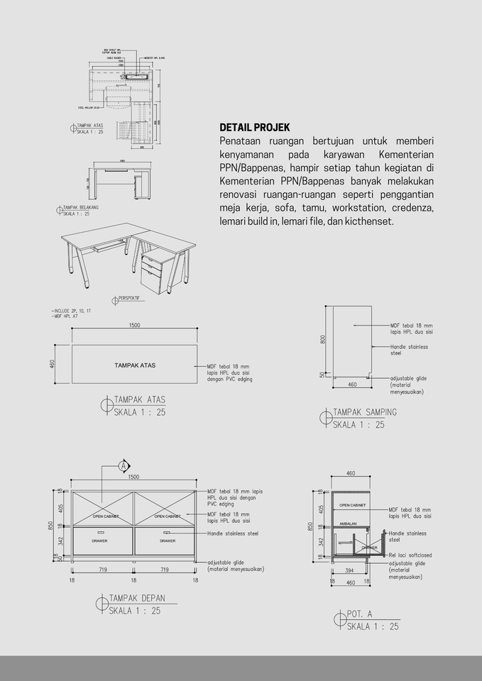 CAD Drawing - Jasa Desain Rumah 2D - 6