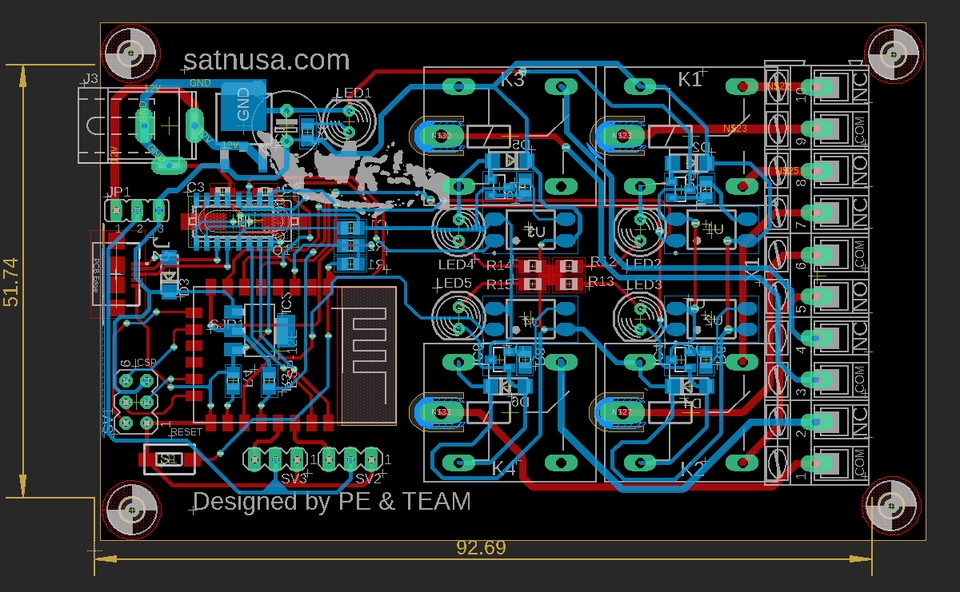 Elektronik & Robotika - Jasa Desain Layou PCB Revisi Tidak Terbatas 1 HARI JADI - 4