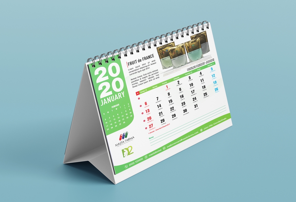 Desain Kalender 2021 Paling Murah Dan Cepat