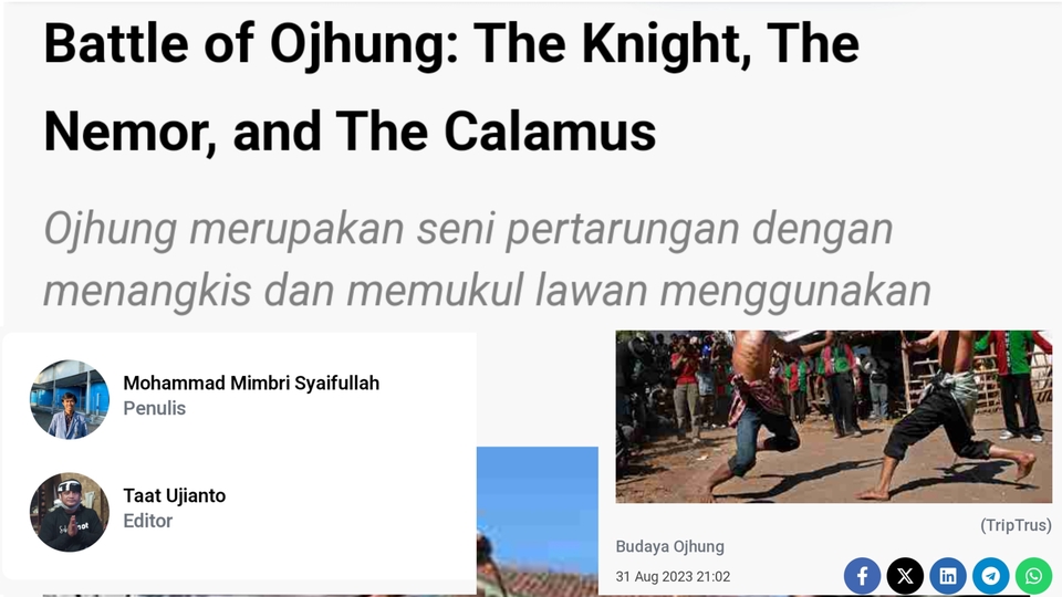Jasa Content Writer dan Pembuat Artikel Profesional - Melayani Pembuatan Artikel Ilmiah, Populer, Feature, Opini dan Cerita Pendek.