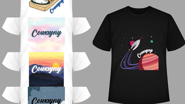 วาด/ออกแบบแพทเทิร์นเสื้อผ้า - ออกแบบลายสกรีนเสื้อผ้า - 1