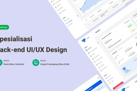 PAKET TUGAS - UI/UX Design Minimalis Terjangkau Spesialisasi Back-End ...