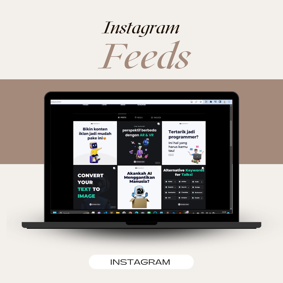 Banner Online - Jasa desain Instagram post - 3