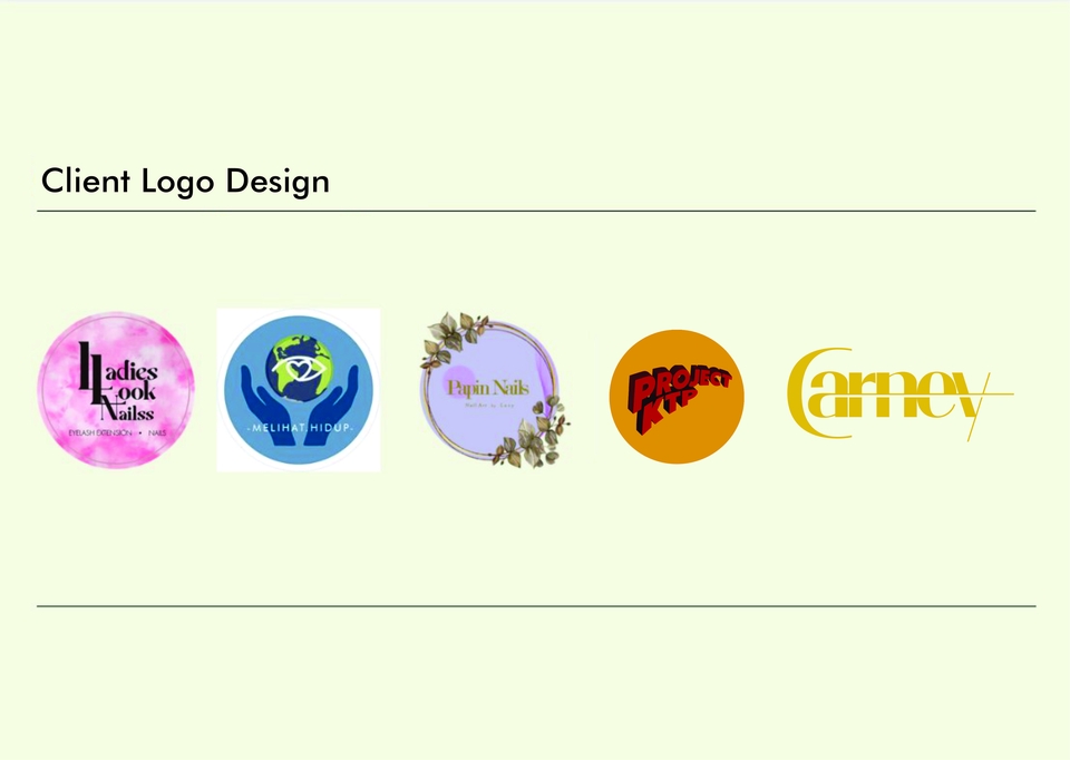 Jasa desain logo online untuk berbagai jenis bisnis, seperti perusahaan, olshop, komunitas, dan restoran.