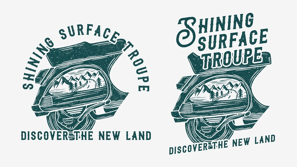 Gambar dan Ilustrasi - Desain Illustasi Vintage Untuk Kaos - 6