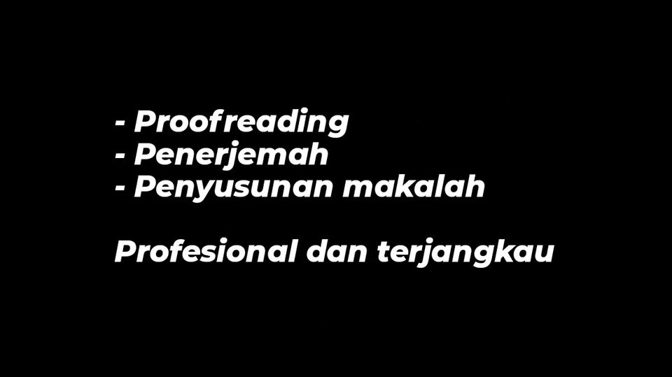 Penerjemahan - INDO - ENGLISH (VISE VERSA) 1 DAY ONLY. PROFESIONAL INTERPRETER  - 1