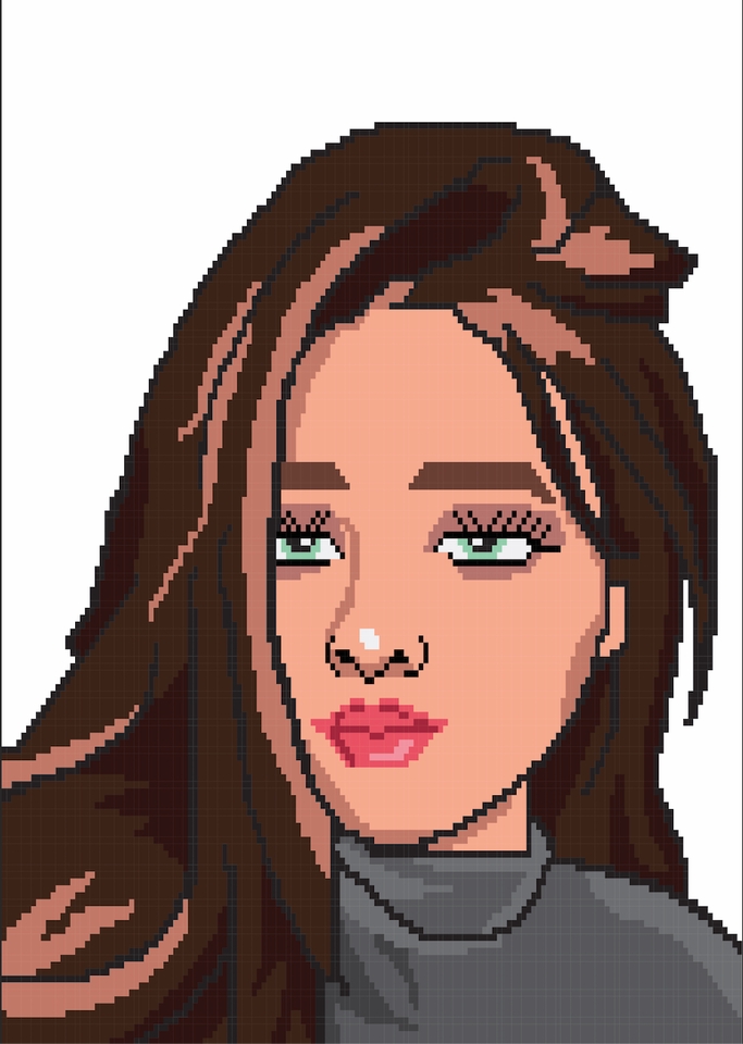 Desain Karakter - Ilustrasi Desain Pixel art dari foto kamu!! - 5