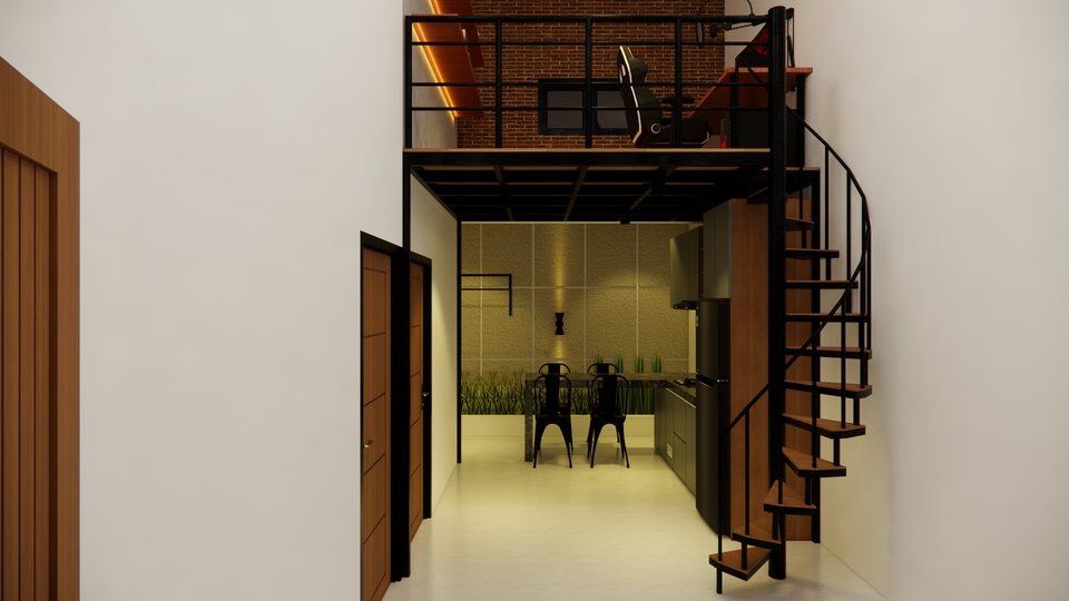 3D & Perspektif - Jasa Desain Rumah 3D modeling & Rendering Harga mulai 10rb/m2 - 6