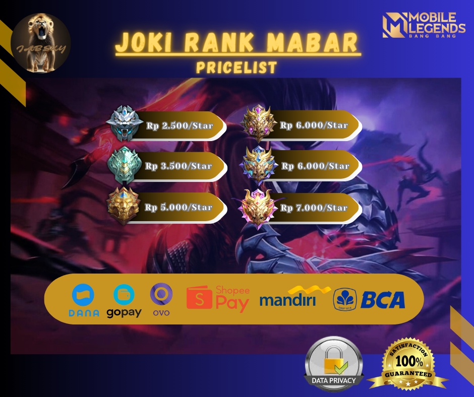 Gaming - JOKI & MABAR MOBILE LEGENDS (MURAH, CEPAT, DAN AMAN) - 5