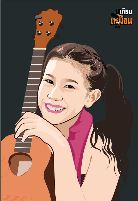 วาดภาพเหมือน Portrait - วาดภาพสไตล์เกือบเหมือน - 5