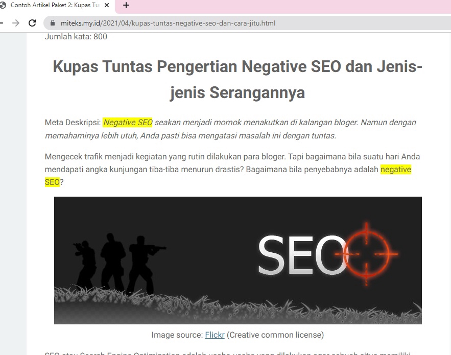 Penulisan Konten - Jasa Tulis Artikel Bahasa Indonesia - 2
