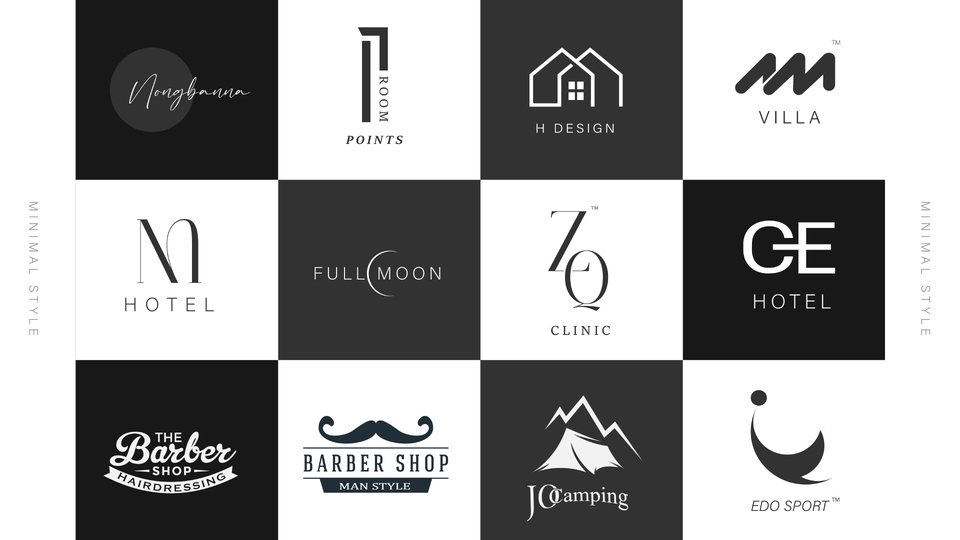 Logo - Logo Design | Minimal Style | รับออกแบบโลโก้มินิมอลและหลากสไตล์ สร้างตัวตนให้กับธุรกิจและสินค้า  - 1