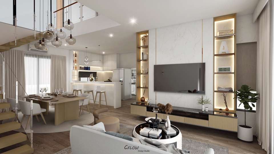 รับงานทำภาพ Perspective // Interior&Exterior