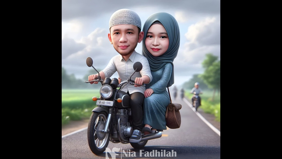 Jasa Pembuatan Karikatur Digital dan Manual - Jasa Karikatur 3D