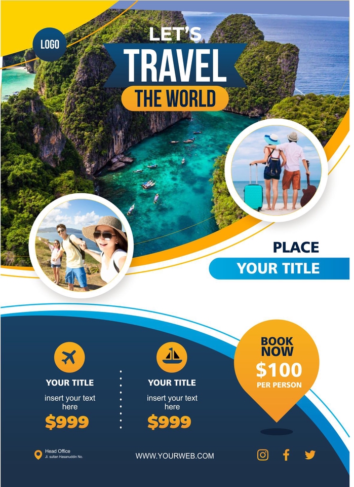 Banner Online - brosur/Flayer travel dan perumahan - 4