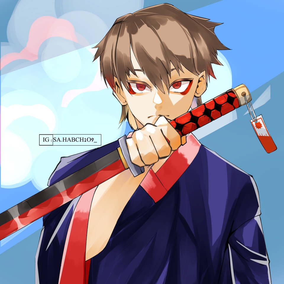 Ilustrasi Dengan Anime Style (Gambar Karakter)