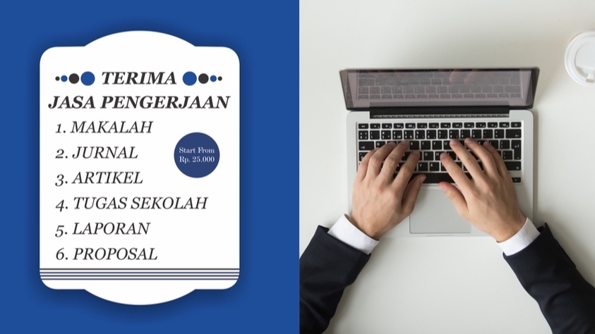 Jasa Lainnya - PEMBUATAN MAKALAH, JURNAL, ARTIKEL, TUGAS SEKOLAH, LAPORAN, PROPOSAL SEHARI JADI - 1