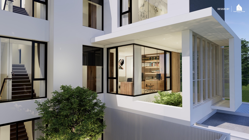 ออกแบบตกแต่งภายในและภายนอก - DESIGN I DRAWING l 3D RENDER I BOQ I SITE SURVEY I - 24