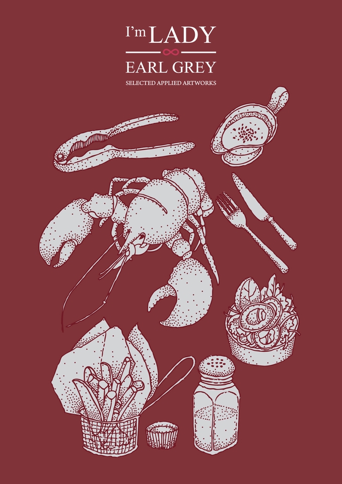 วาดภาพประกอบ - วาดภาพประกอบcontent-สิ่งพิมพ์ ลายผ้า อาหาร เครื่องดื่ม แบบลายเส้นสไตล์ต่างๆ - 9