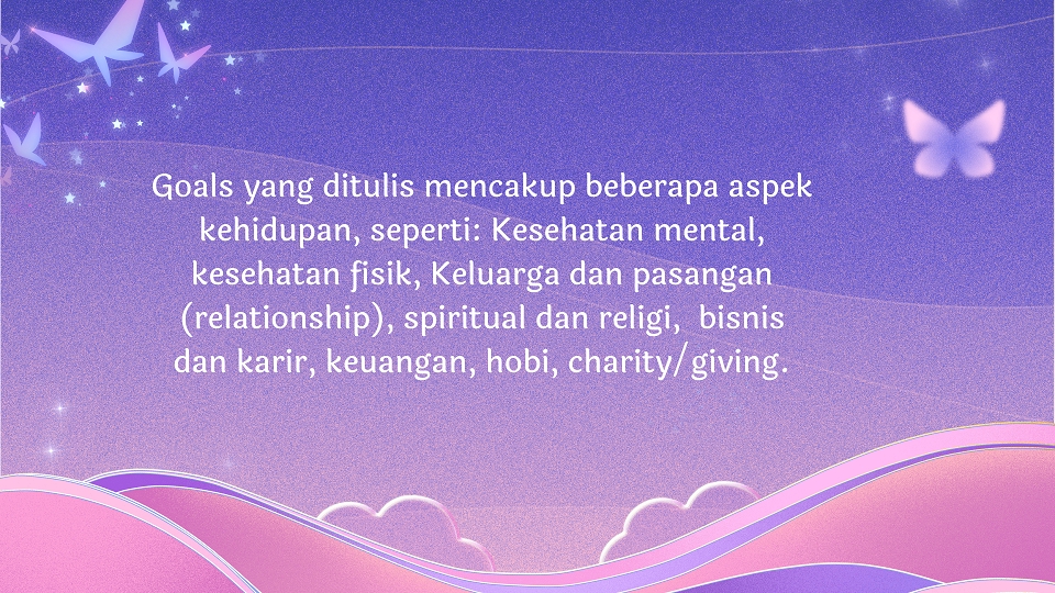 Jasa Lainnya - Pembimbingan penulisan goals dan dreams - 4