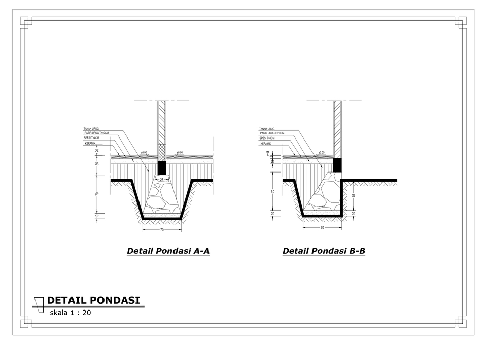 CAD Drawing - JASA GAMBAR 2D, 3D, RAB, IMB DLL - 16