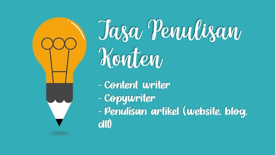 Penulisan Konten - Jasa Penulisan (Konten Website, Media Sosial, Artikel dll)  - 1