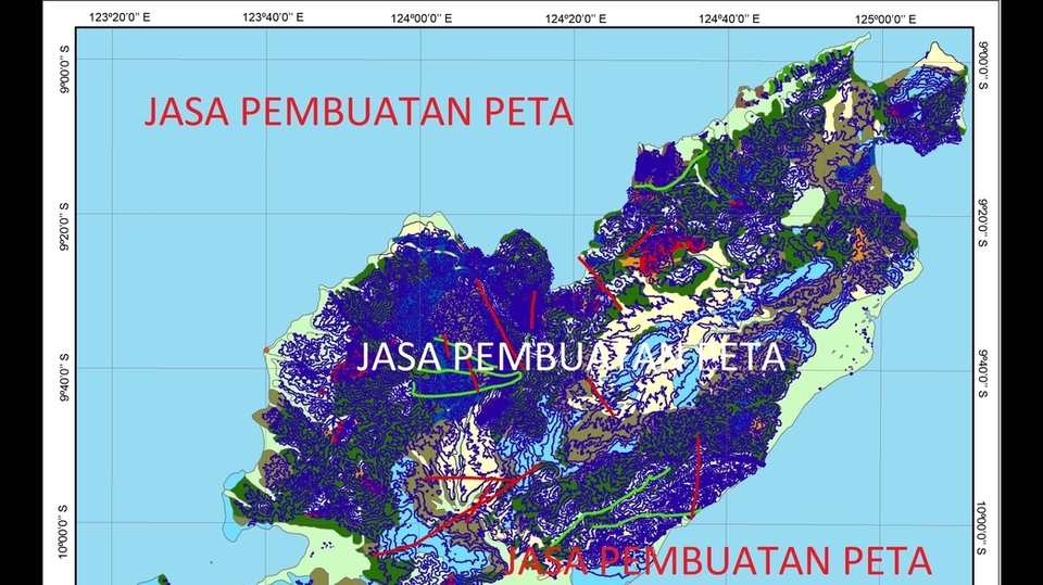 Jasa Lainnya - Jasa Pembuatan Peta - 8