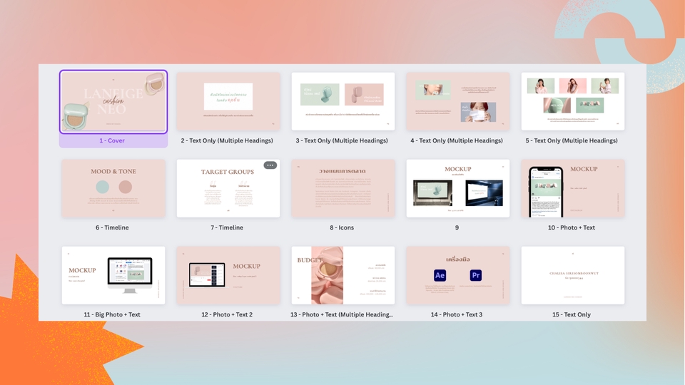รับทำ presentation แผนธุรกิจ สวยงามและมืออาชีพ