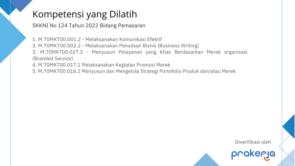 Kompetensi yang Dilain SKKNI No 124 Tahun 2022 Bidang Pemasaran freelance writer jasa penulis artikel jasa content writer jasa tulis artikel jasa copywriting jasa artikel murah