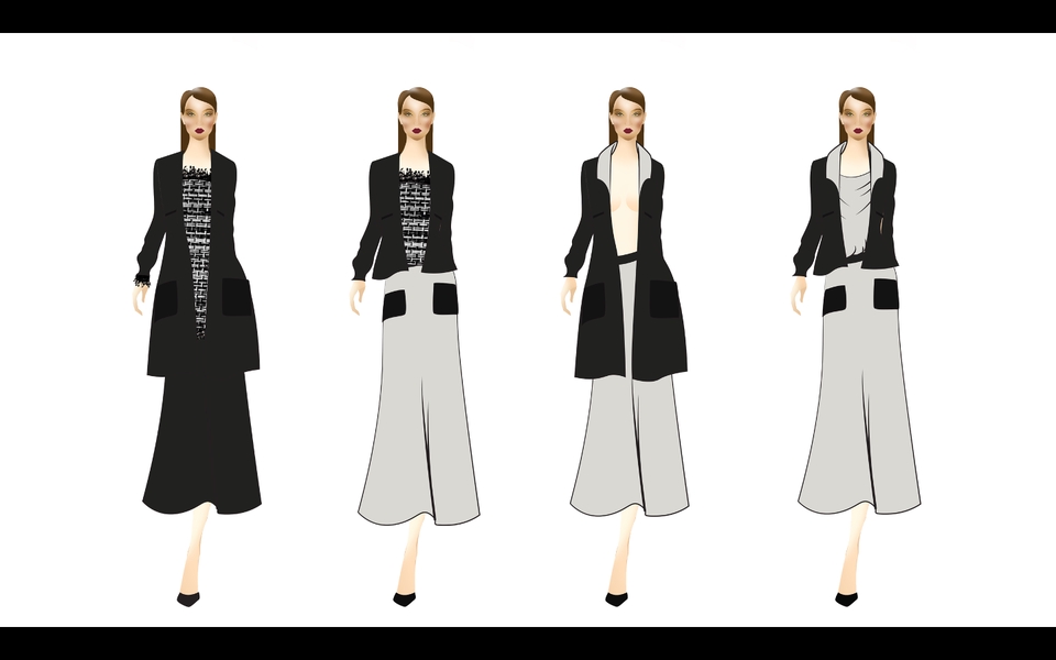 Ready to wear set- (MS-18) main image 1