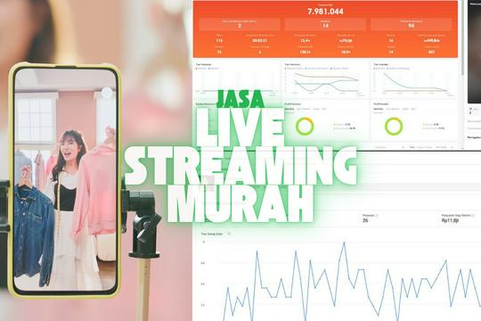 Jasa Freelance Host Live Streaming TikTok & Shopee - HOST LIVE STREAMING