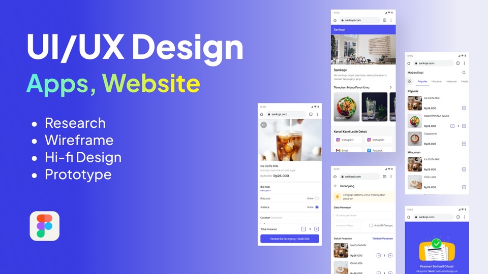 UI & UX Design - UI/UX Design Apps, Web, dll - 1