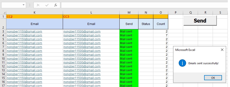 อื่นๆ - Excel (Macro & VBA) & Google sheet รับ: สร้างสูตรตามลูกค้า/อีเมล์Auto/ใบเสนอราคา/ระบบสต็อค/Payroll - 14