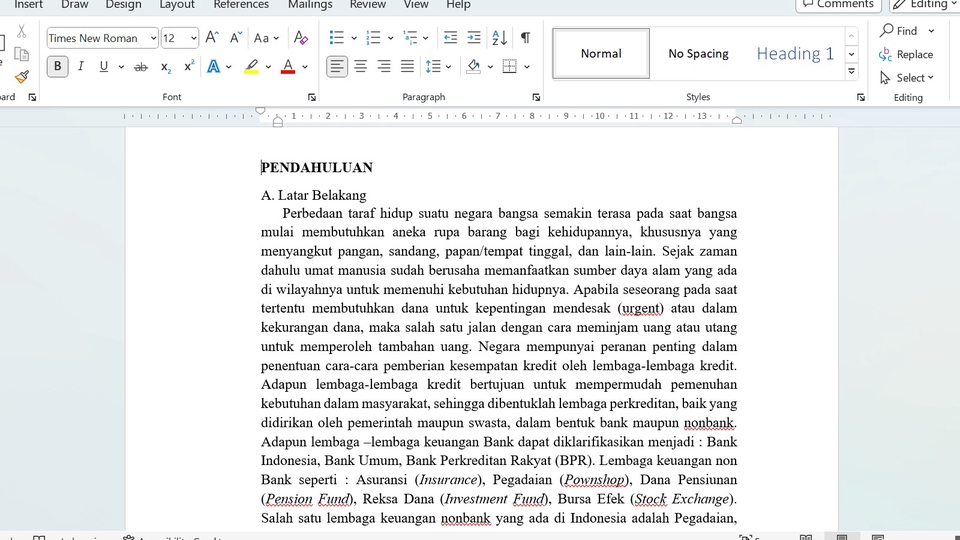 Pengetikan Umum - JASA PENGETIKAN ULANG ARTIKEL, PDF, EBOOK, JPG, KE DOC CEPAT, TEPAT, RAPI, & DETAIL - 4