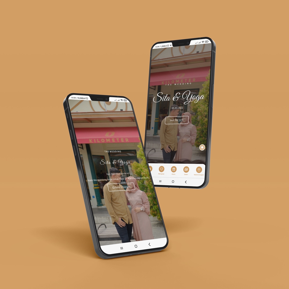 Kartu Ucapan & Video - Undangan Website Premium - 14