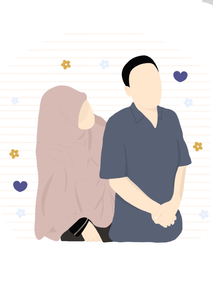 Gambar dan Ilustrasi - Ilustrasi Sederhana Gambar Tanpa Wajah 1 HARI JADI - 5