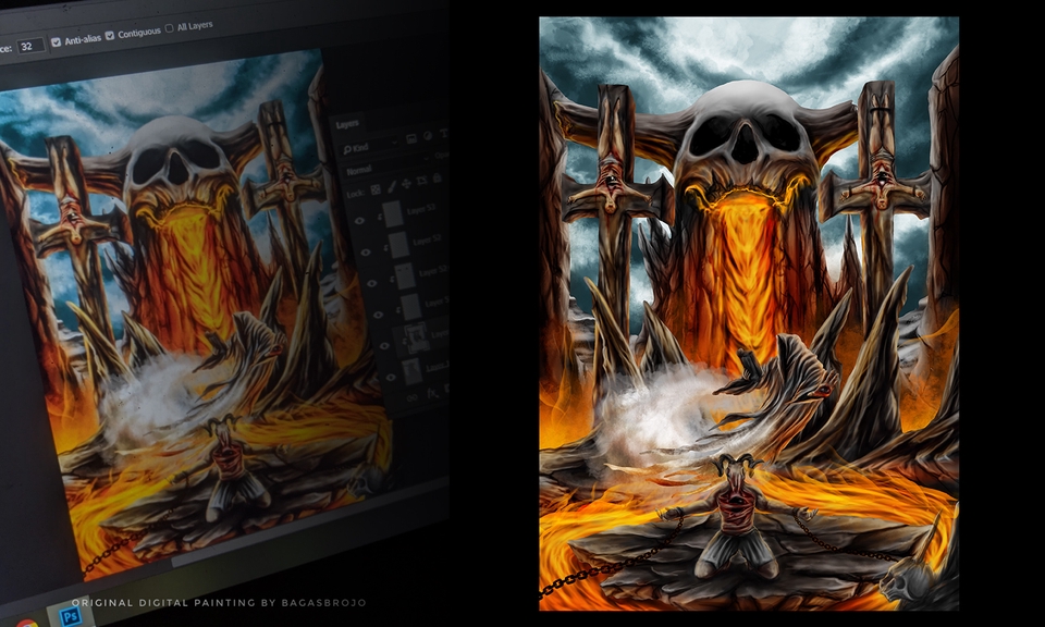 Gambar dan Ilustrasi - artwork for death metal, black metal, gore - 11