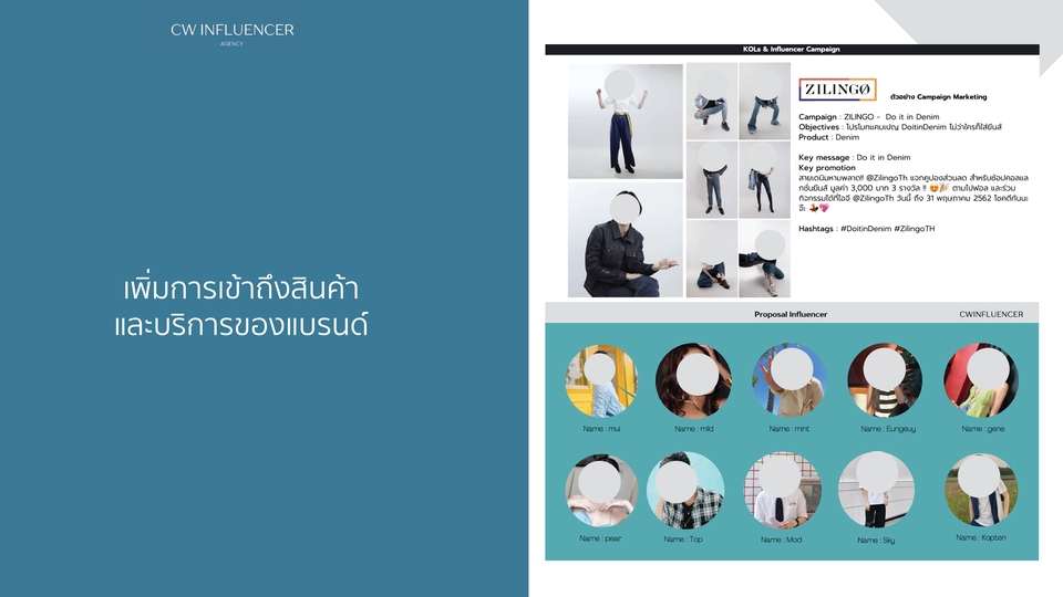 Influencer Marketing Plan - วางแผนการตลาดออนไลน์ / Influencers / KOLs ดำเนินการให้ตั้งเเต่ต้นจนจบ - 2