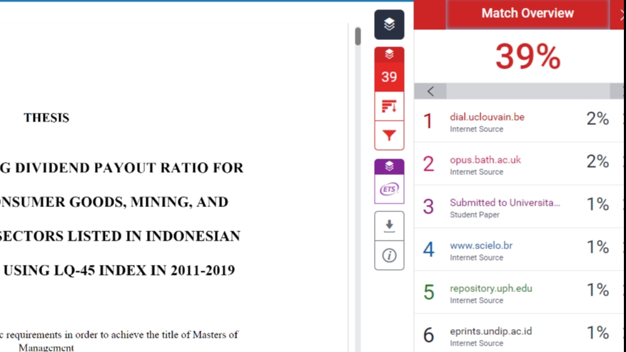 Jasa Lainnya - Uji Plagiarisme Turnitin dan Proofreading Grammarly, Cepat dan Terpecaya! - 1