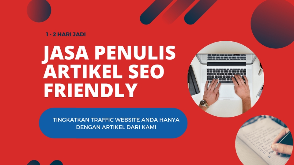 Penulisan Konten - Jasa Penulis Artikel SEO Friendly - Artikel Untuk Website dan Blog - 1