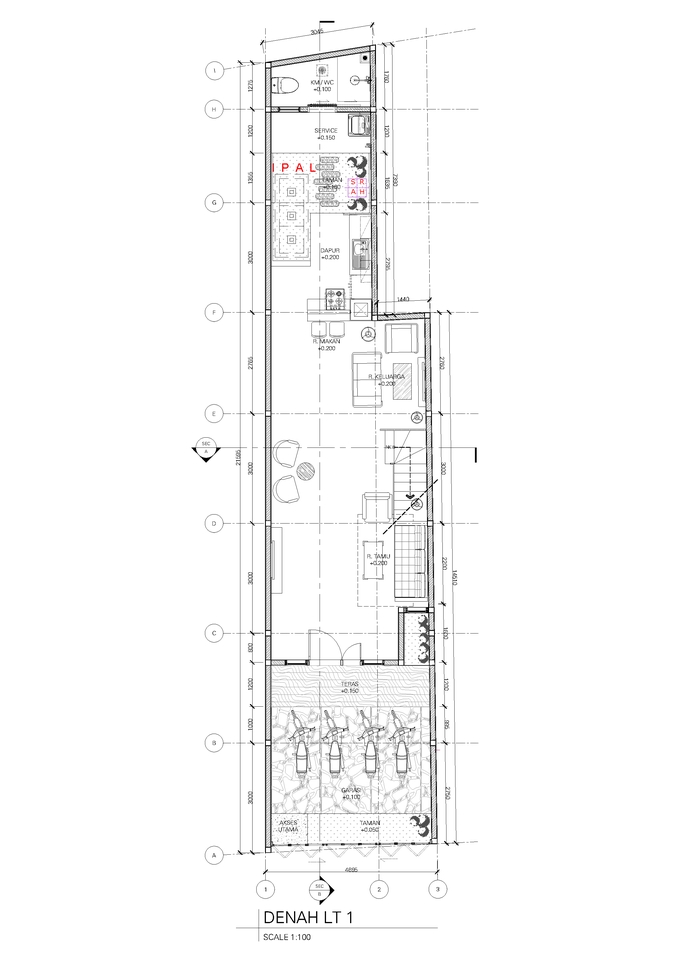 CAD Drawing - Gambar Kerja DED (Detail Engineering Design) - 2