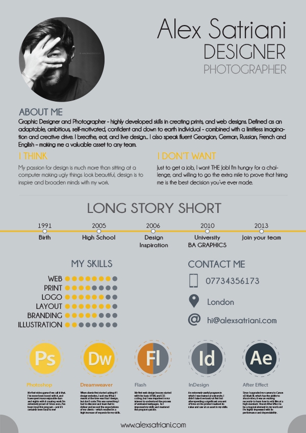 Portfolio & Resume - Jasa Desain CV dan Portofolio - 3