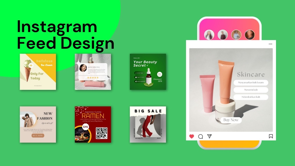 Banner Online - Instagram feed Design - 1
