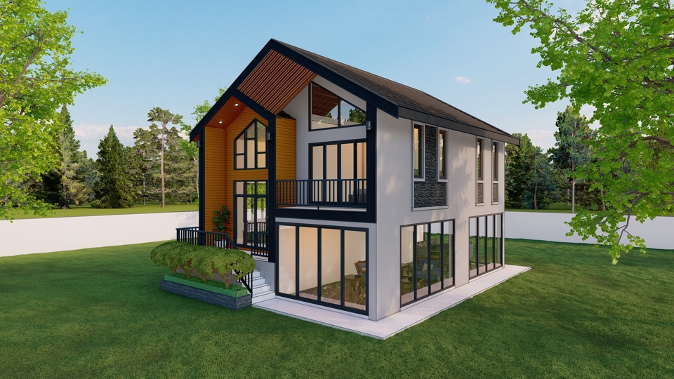 เขียนแบบวิศวกรรมและออกแบบโครงสร้าง - ออกแบบ เขียนแบบโครงสร้าง คำนวณโครงสร้าง เซ็นรับรองแบบโดยวิศวกรโยธาระดับสามัญ - 14